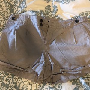 Banana Republic Navy and white shorts